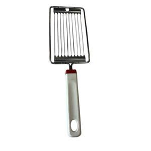 1970s INOX Stainless Steel Crinkle Cutter Slicer Vintage Kitchen Gadget Tool